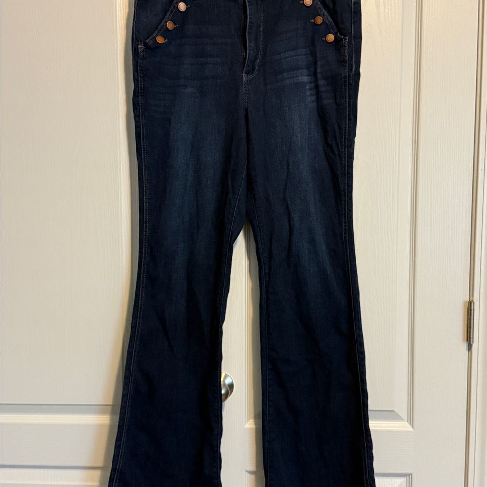 Wit & Wisdom Flare Wide Leg Jeans